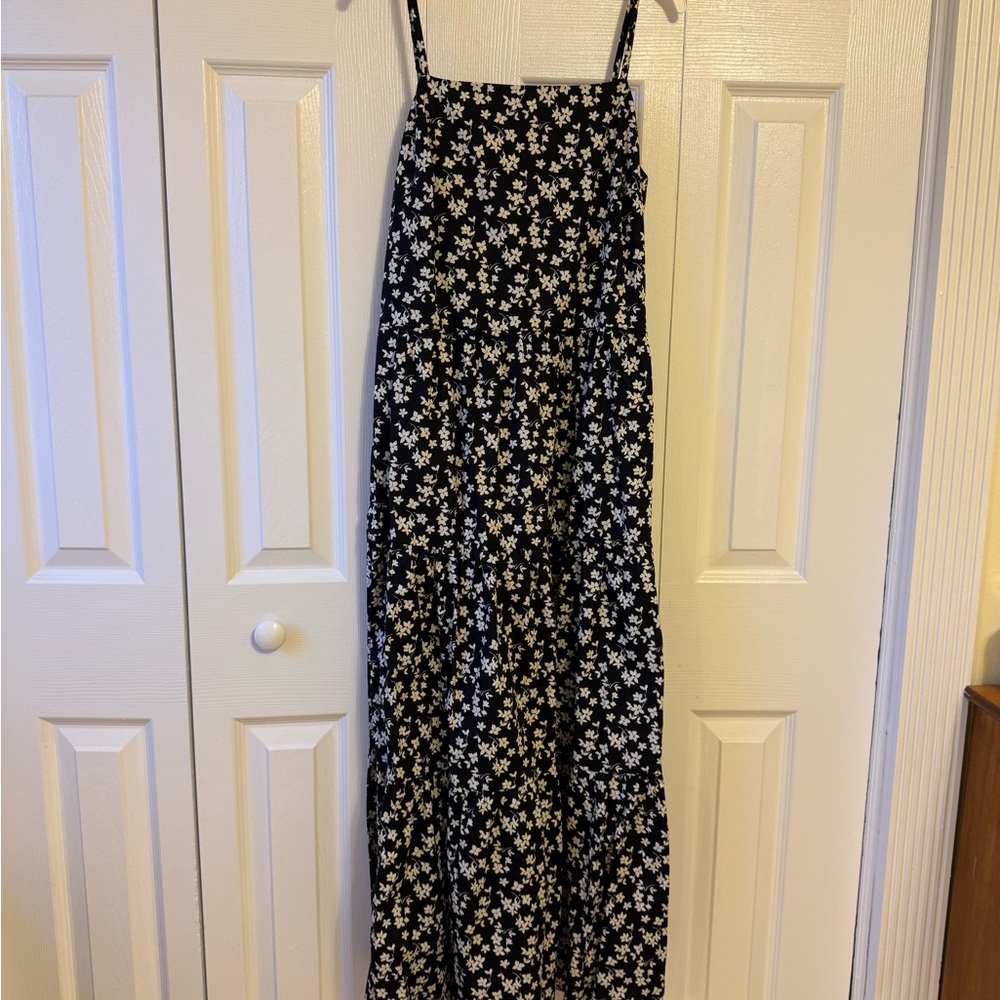 GAP Black and White Floral Romper